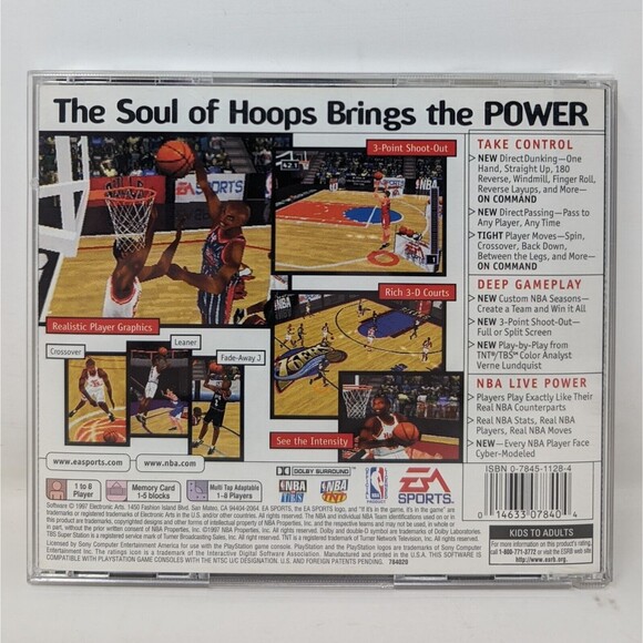 Lot Of 3 Basketball Games NBA Live 98 2000 NCAA March Madness 99 PlayStation 1 - Picture 6 of 10